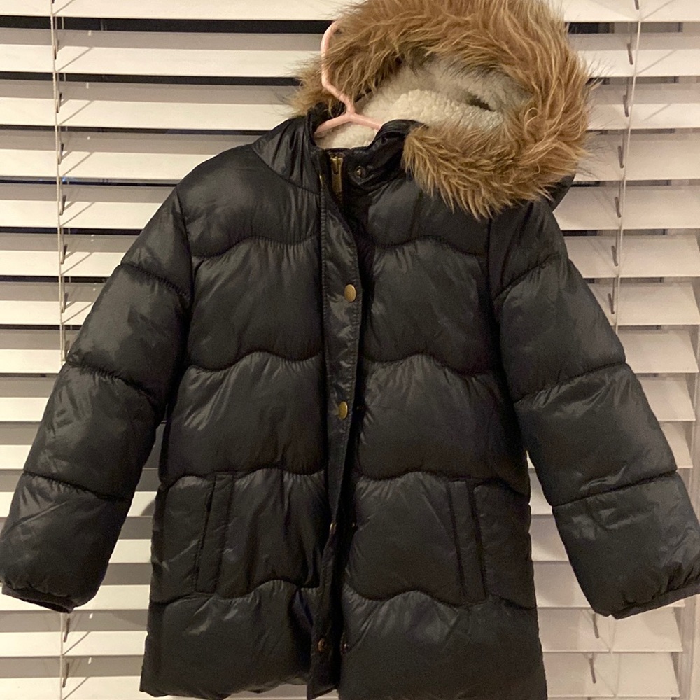 Black unisex coat